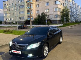 2012 Toyota Camry VII (XV50), чёрный, 1700000 рублей, вид 1