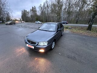 2006 Hyundai Accent ТагАЗ II, серый, 250000 рублей, вид 4