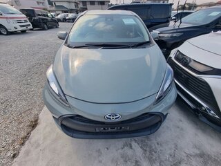 2022 Toyota Aqua II, зелёный, 1280000 рублей, вид 1