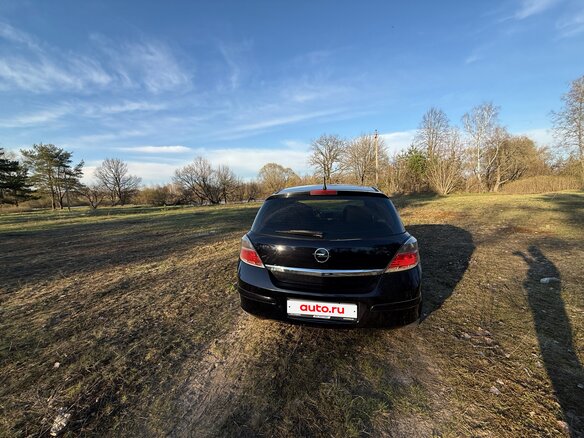 2007 Opel Astra H Рестайлинг, чёрный, 400000 рублей - вид 6