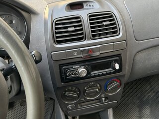 2002 Hyundai Accent II Рестайлинг, синий, 240000 рублей, вид 4