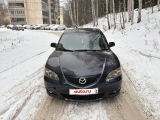 2005 Mazda 3 I (BK), чёрный, 490000 рублей, вид 1