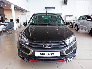 2025 Lada (ВАЗ) Granta Sportline I Рестайлинг, чёрный, 1382500 рублей, вид 3
