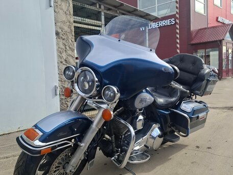 2001 Harley-Davidson Electra Glide, синий, 530000 рублей, вид 2