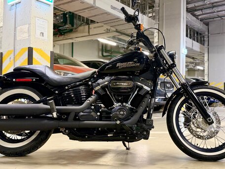 2019 Harley-Davidson Street Bob, чёрный, 1170000 рублей, вид 3
