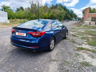 2016 Hyundai Sonata VII (LF), синий, 1150000 рублей, вид 5