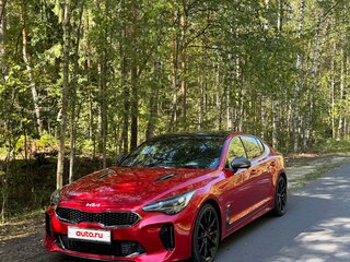 2022 Kia Stinger I Рестайлинг, красный, 4100000 рублей, вид 1