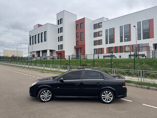 2008 Opel Vectra C Рестайлинг, чёрный, 620000 рублей, вид 2