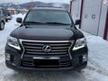 2014 Lexus LX 570 III Рестайлинг, чёрный - вид 2