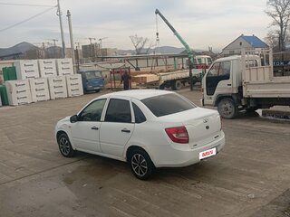 2013 Lada (ВАЗ) Granta I, белый, 350000 рублей, вид 4