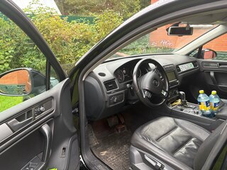 2013 Volkswagen Touareg II, чёрный, 2300000 рублей, вид 4