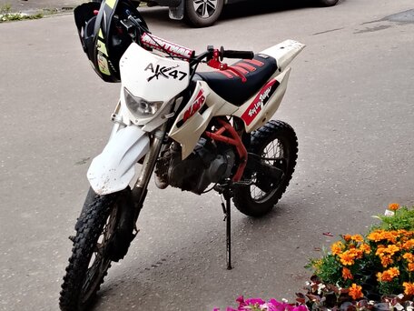 2019 Kayo Basic YX125, белый, 49999 рублей, вид 5