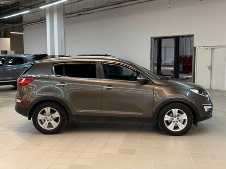 2013 Kia Sportage III, коричневый, 1315000 рублей, вид 4