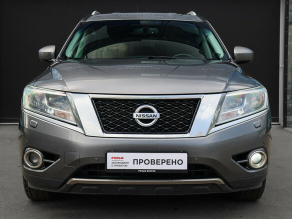 2016 Nissan Pathfinder IV, серый - вид 1