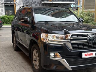 2018 Toyota Land Cruiser 200 Series Рестайлинг 2, чёрный, 5700000 рублей, вид 2