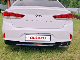 2019 Hyundai Sonata VII (LF) Рестайлинг, белый, 1920000 рублей, вид 4