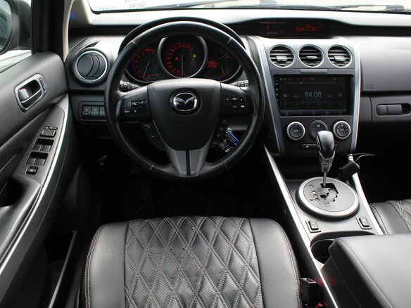 2010 Mazda CX-7 I Рестайлинг, чёрный - вид 9