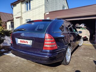 2004 Mercedes-Benz C-Класс 220 II (W203) Рестайлинг, синий, 333000 рублей, вид 4