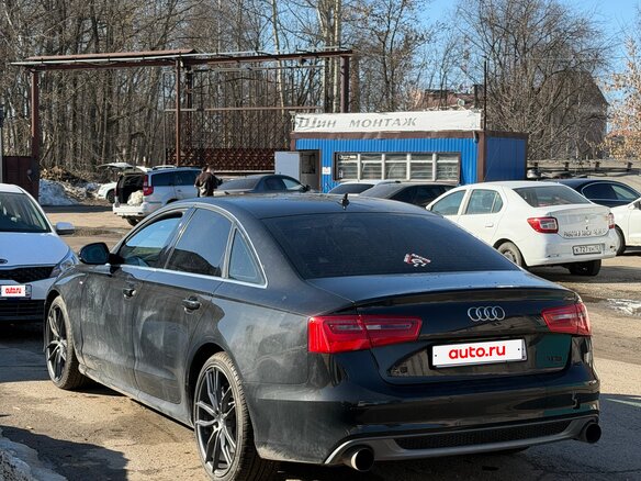 2012 Audi A6 IV (C7), чёрный, 1390000 рублей - вид 8