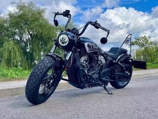 2022 Indian Scout, чёрный, 1170218 рублей, вид 1