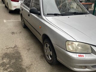 2006 Hyundai Accent ТагАЗ II, серебристый, 265000 рублей, вид 4