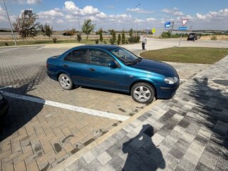 2001 Nissan Almera II (N16), синий, 210000 рублей, вид 3