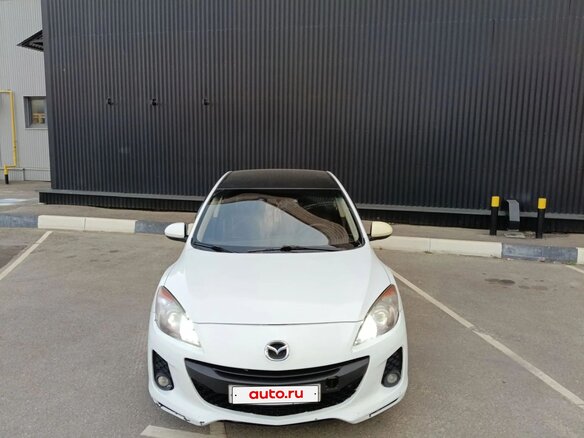 2010 Mazda 3 II (BL), белый, 580000 рублей - вид 1