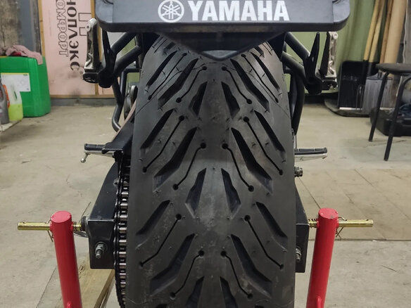 2005 Yamaha FZ6, чёрный - вид 10