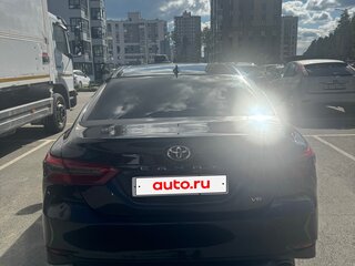 2019 Toyota Camry VIII (XV70), чёрный, 3200000 рублей, вид 2