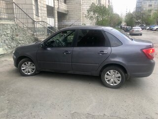 2022 Lada (ВАЗ) Granta I Рестайлинг, серый, 820000 рублей, вид 3