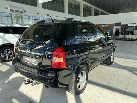 2005 Hyundai Tucson I, чёрный, 595000 рублей - вид 5