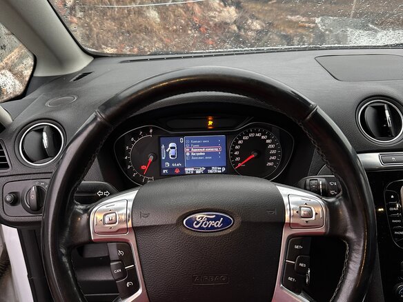 2012 Ford S-MAX I Рестайлинг, белый, 990000 рублей - вид 13