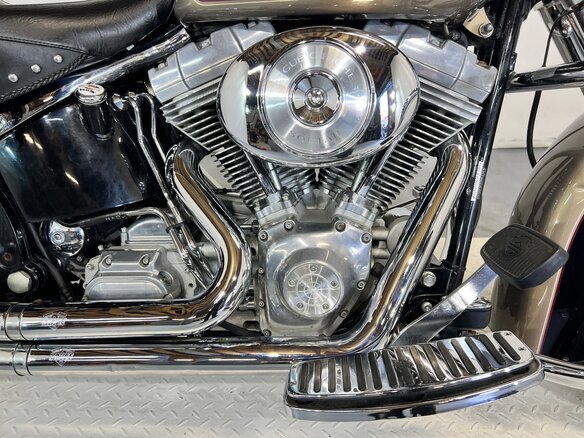 2006 Harley-Davidson Fat Boy, бежевый, 580000 рублей - вид 20