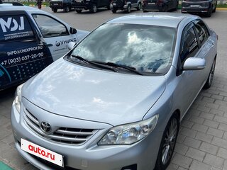2012 Toyota Corolla X (E140, E150) Рестайлинг, серебристый, 900000 рублей, вид 2