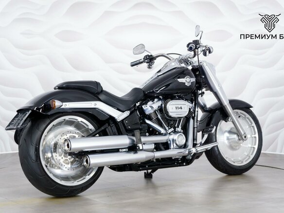 2018 Harley-Davidson Fat Boy, чёрный, 1899000 рублей - вид 5