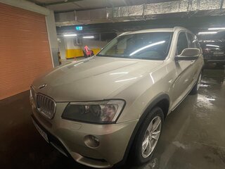 2012 BMW X3 28i xDrive II (F25), серебристый, 1789000 рублей, вид 1
