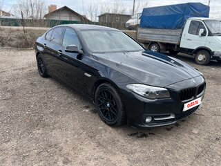 2016 BMW 5 серии 520d VI (F10/F11/F07) Рестайлинг, чёрный, 2100000 рублей, вид 2