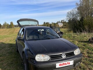 2001 Volkswagen Golf IV, чёрный, 250000 рублей, вид 2