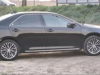 2014 Toyota Camry US Market VII (XV50) Рестайлинг, чёрный, 1700000 рублей, вид 4