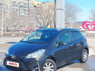 2018 Toyota Vitz III (XP130) Рестайлинг, чёрный, 1195000 рублей, вид 1