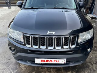 2012 Jeep Compass I Рестайлинг, чёрный, 1190000 рублей, вид 2