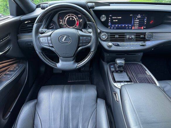 2018 Lexus LS 350 V, чёрный, 3750000 рублей - вид 10