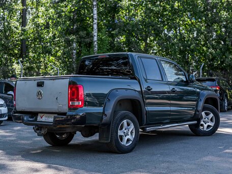 2012 Volkswagen Amarok Double Cab full-time I, зелёный, 1009000 рублей, вид 2