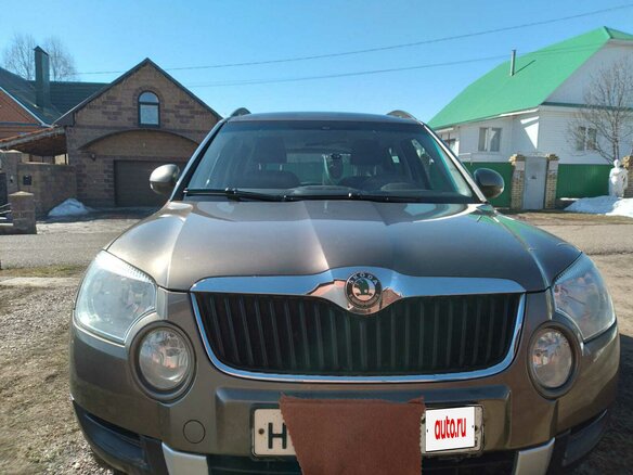 2011 Skoda Yeti I, коричневый, 799000 рублей