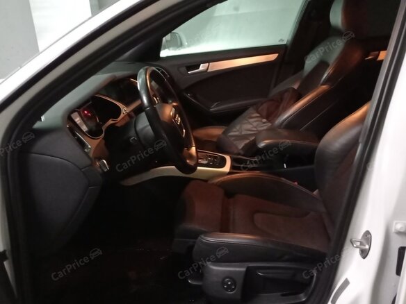 2012 Audi A4 IV (B8) Рестайлинг, белый, 1300000 рублей - вид 12