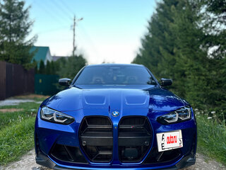 2021 BMW M3 Competition Package VI (G80), синий, 10000000 рублей, вид 2