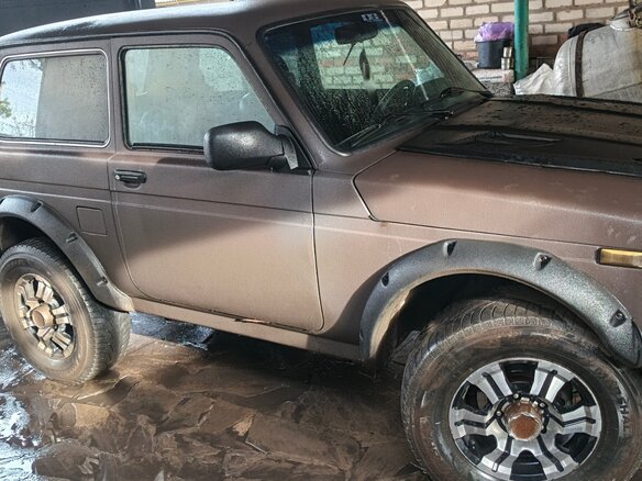 2012 Lada (ВАЗ) 2121 (4x4) I Рестайлинг, коричневый, 460000 рублей - вид 3