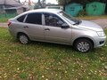 2014 Lada (ВАЗ) Granta I, серебристый, 390000 рублей - вид 1