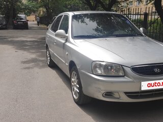 2007 Hyundai Accent ТагАЗ II, серебристый, 300000 рублей, вид 2