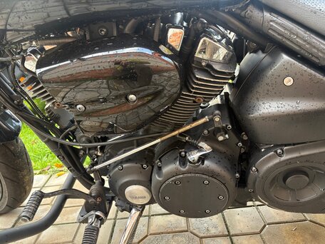 2005 Yamaha XV 1700 Warrior, чёрный, 700000 рублей, вид 5